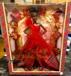 2024 Holiday Barbie African American - Picture 1 of 2