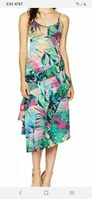 Romeo And Juliet 荷叶边花卉连衣裙,M 码全新带标签 (B32) — 第 1/4 张图片