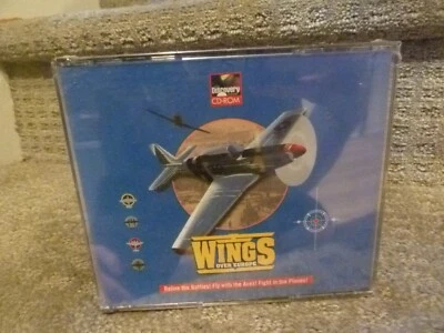 Wings Over Europe/ Aces Over Europe Flight Simulator Discovery Cd ROM NEW SEALED - Image 1 of 2