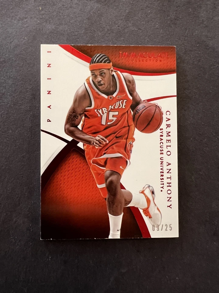 Immaculate Collegiate Carmelo Anthony 2015 rojo/25 - Campeones Nacionales de Siracusa Foto 1 de 4