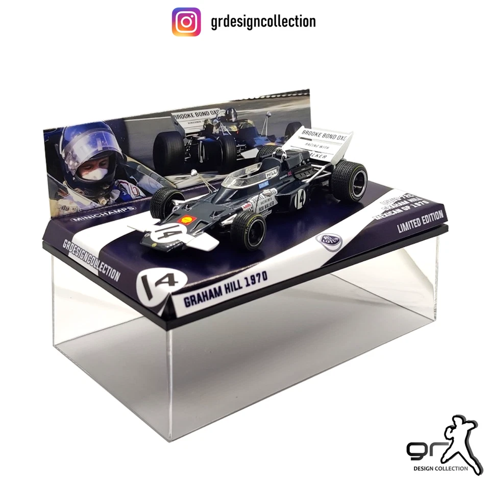 Graham Hill - Lotus 72C - F1 Mexican GP 1970 / Altaya - IXO / 1:43 - Immagine 1 di 4