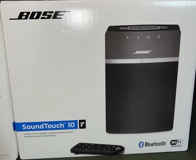 Bose SoundTouch 10 Wireless Music Speaker System Bluetooth/WiFi Tragbar Neu - Bild 1 von 3