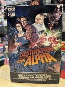 Destination Moon Base Alpha Betamax Not VHS 1983 CBS Fox Big Box-slide out - Picture 1 of 5