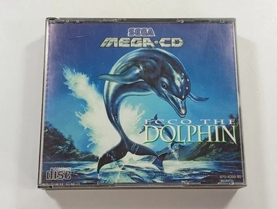 ECCO THE DOLPHIN SEGA MEGA-CD PAL-EURO (COMPLETE - GOOD CONDITION) - Photo 1/4