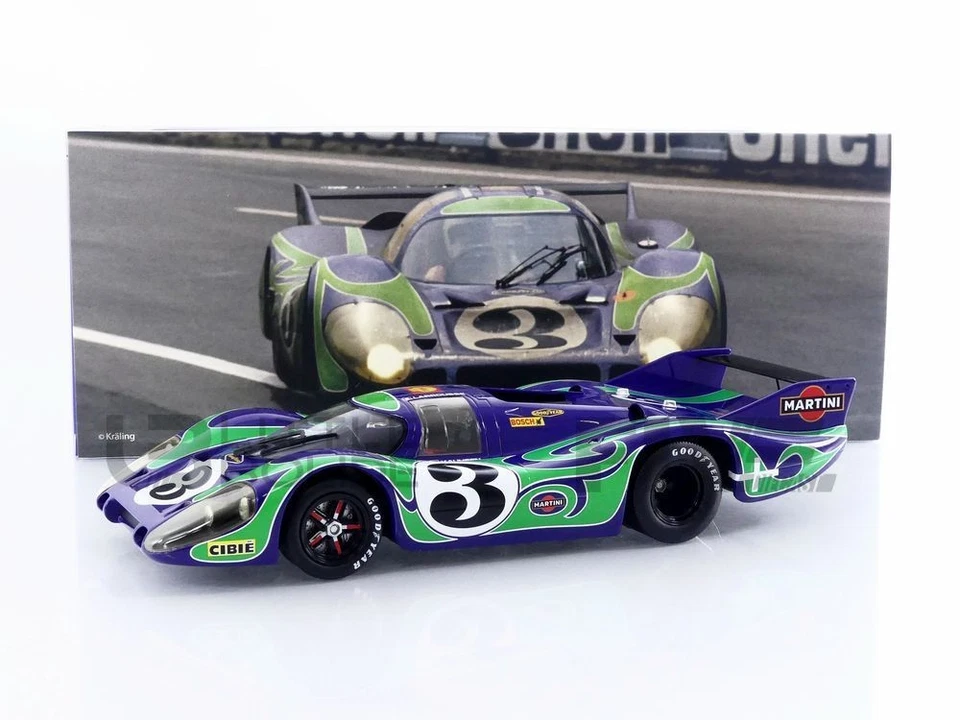WERK 83 1/18 - PORSCHE 917 LONG TAIL HIPPIE RACE VERSION 24H LE MANS 1970 W18034 Foto 1 de 1