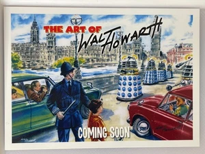 DOCTOR WHO THE ART OF WALT HOWARTH PROMO CARD PR1 - Picture 1 of 2