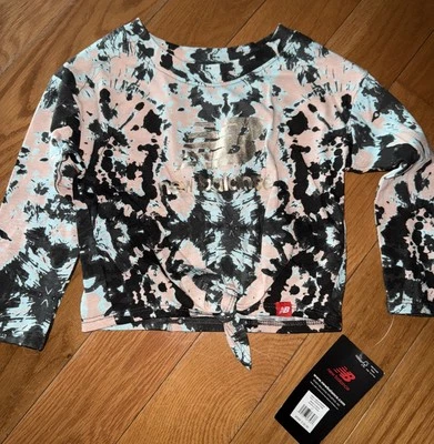 Camisa manga larga New Balance 2T para niñas Foto 1 de 3