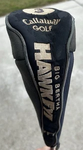 Cubierta de madera vintage Callaway Big Bertha Hawkeye #3 — negra - Imagen 1 de 8
