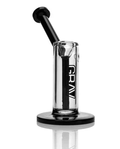 GRAV Small Upright Bubbler 6" Thick Quality Borosilicat Water Pipe Hand Pipe SV1 - Picture 1 of 3