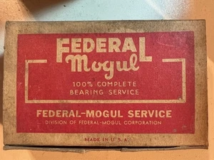 1939-42 Ford 85 HP V8 Engine Connecting Rod Bearing (.010) p/n 81A-6211-A2 - Picture 1 of 3