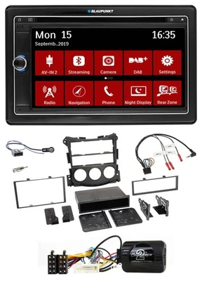 Blaupunkt Bluetooth DAB 2DIN USB DVD Lenkrad Autoradio für Nissan 370Z 2009-2013 - Bild 1 von 4