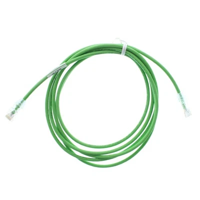 PANDUIT UTP28SP7BG/N CAT6 CABLE UTP PATCH CORD, 7-FEET, BRIGHT GREEN (5 PACK) - Image 1 of 3