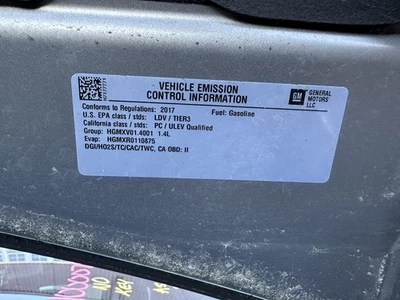 Used Engine Complete Assembly fits: 2017 Chevrolet Cruze VIN B 4th digit New Sty Foto 1 de 4