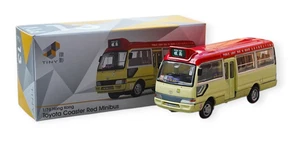 Tiny City 08 Hong Kong Toyota Coaster Mini Bus Red XR2388 - Picture 1 of 1