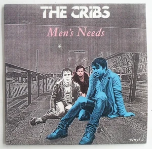 THE CRIBS - MEN'S NEEDS 7" VINYL SINGLE 2007 WICHITA WEBB124SX *VG/VG* - Picture 1 of 4