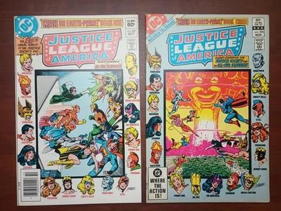Justice League 207 & 208 JSA crossover, Masters Of The Universe preview DC 1982 - Image 1 of 4