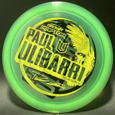 New! Discraft 2021 Paul Ulibarri Tour Series Z Metallic Raptor Disc Golf  168g - Image 1 of 3