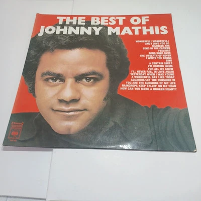 The Best Of Johnny Mathis Vinyl LP Record Album 1976 - Image 1 of 4