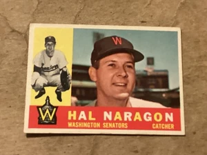 1960 Topps #231 Hal Naragon - Near Mint - Great Corners - No Creases - Dead Cent - Picture 1 of 2