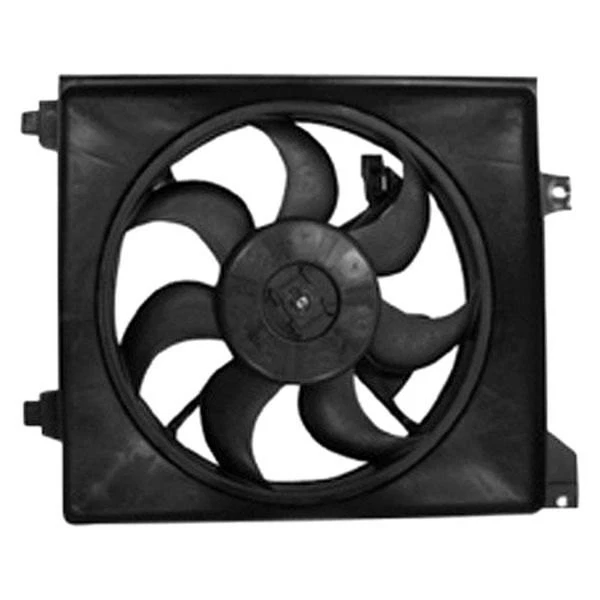 For Hyundai Accent 2006-2011 TYC 611080 A/C Condenser Fan Assembly Foto 1 de 2