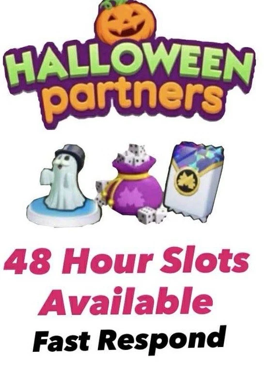 Monopoly Go Partner Event -Full Carry 80 k Points  Halloween Partner Event - Image 1 of 1