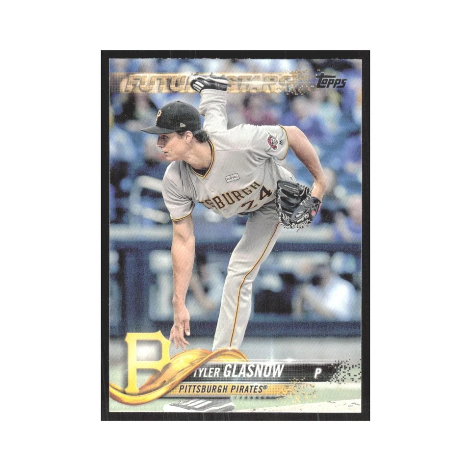 2018 Topps Tyler Glasnow Pirates #366 - Image 1 of 3