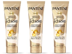 (Qtà 3) Pantene Miracle Rescue Condizionatore Riparazione Profonda con Perle Pro-V Fuse - Foto 1 di 4