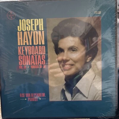 Haydn Sonatas Keyboard SEALED Rare Vinyl LP Set Vox Box SVBX5492 Von Alpenheim - Image 1 of 2