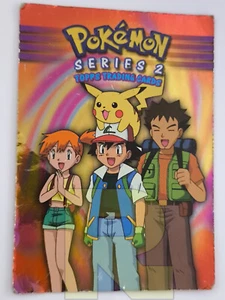 HOLO Checklist ® Topps Trading Cards 2000 Series 2 ® Pokemon ® Italiano ® Poor - Picture 1 of 3