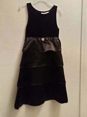 George Kids Black Lace Dress - Image 1 of 4