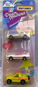 Matchbox Dream Machines 3 Car Set Isuzu Amigo Corvette Lincoln Dream Disco - Picture 1 of 6