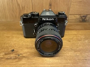 *Near Mint ++* Nikon EL2 Black Film Camera Tokina 28-70mm Macro Zoom Ai-s Lens - Picture 1 of 22