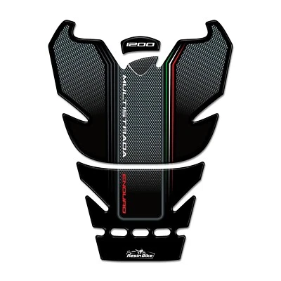 RESIN BIKE Adesivi Resinati Protezione para Serbatoio compatibili DUCATI Multistrada 1200