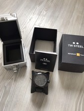 TW STEEL mens watch CL black TW821. Box & booklet. Good condition