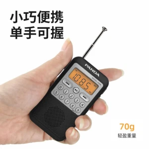 Panda 6209 Mini AM/FM Radio Rechargeable Full Band, Digital Stereo,Imported Chip - Picture 1 of 4