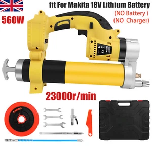 Electric Grease Gun Cordless Car Power Tool For Makita 18V Li-Ion Battery 560W - Picture 1 of 15