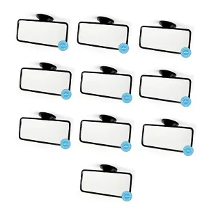 10x 12x5cm UNIVERSAL CAR INTERIOR SUCTION SMALL REAR VIEW MIRROR SUCTION - RV34 - Picture 1 of 1