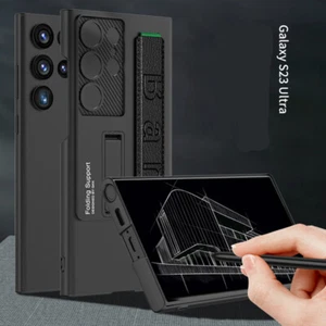 GKK For Samsung Galaxy S23 Ultra Luxury Hard PC Case Cover With Strap KickStand - Picture 1 of 15