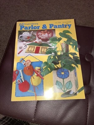 1982 Lily Craft Library Parlor & Pantry Vol.506 Pattern & Instructions Leaflet  - Image 1 of 4