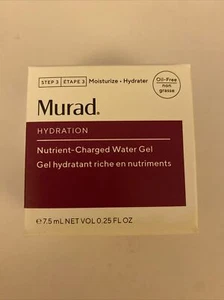 MURAD - HYDRATION NUTRIENT CHARGED WATER GEL Step 3 Travel Size  .25oz / 7.5mL - Picture 1 of 1