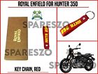 Royal Enfield Hunter 350 "KEY CHAIN" ROUGE - Expédition express