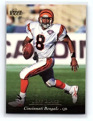 1995 Upper Deck Jeff Blake Cincinnati Bengals #190 - Image 1 of 2
