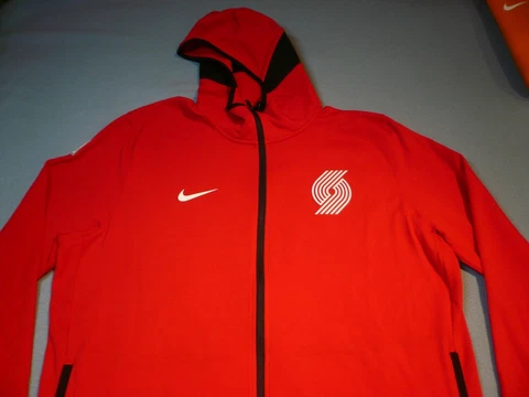 Nike Portland Trail Blazers Showtime EXTRA LARGE BRAND NEW Hoodie Zip up Jacket Cover