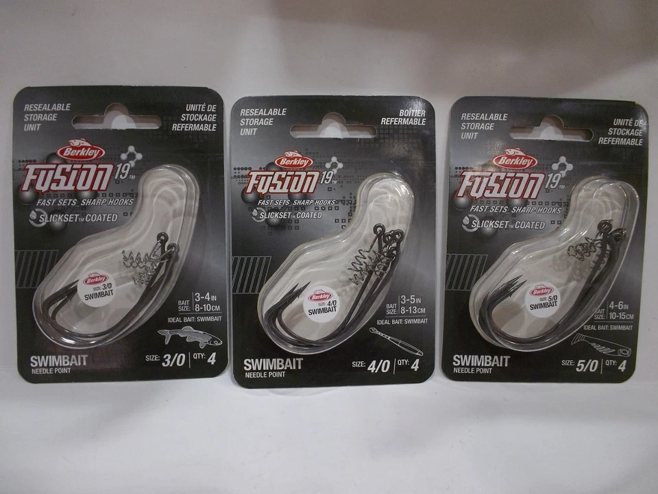 Anzuelos Berkley Fusion 19 Swimbait punta de aguja ¡Elige tu talla! Foto 1 de 1