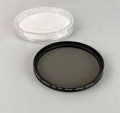 Bower Digital HD  67mm Circular Polarizer C-PL  Lens Filter wide angle - Image 1 of 3
