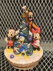 Disney Store & Resorts Christmas Candle Topper Mickey Goofy Pluto Donald EXC CON