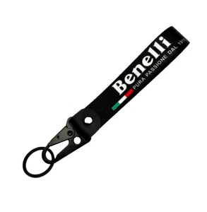 Benelli Keyring Motorcycle Lanyard Keychain Pendant Carabiner - Picture 1 of 2