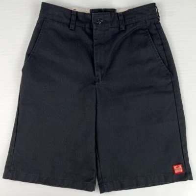 Vans Corto Hombres 28 Rojo Capucha Bolsillo Logo Chino 26x10.5 Ropa de Trabajo Patín Fiesta Core Ex Foto 1 de 4