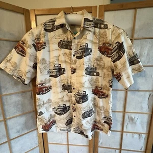 Morgan Creek SZ2XLT Hawaiian Shirt 100% Cotton Made in China Vintage - Picture 1 of 11