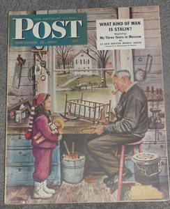 Nov 12 1949 Saturday Evening Post Dartmouth Football Communists Stevan Donahos - Picture 1 of 19